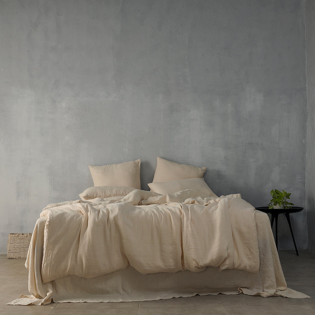 Natural 100% French Flax Linen Duvet Cover