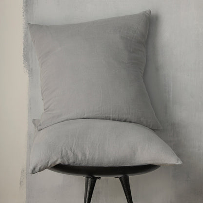 Charcoal 60cm x 60cm 100% French Flax Linen Euros