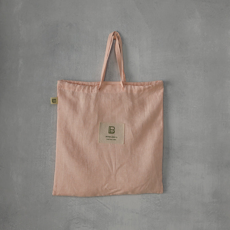 One Size Dusk 100% French Flax Linen Multipurpose ToteBag