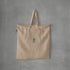 One Size Natural 100% French Flax Linen Multipurpose Tote Bag