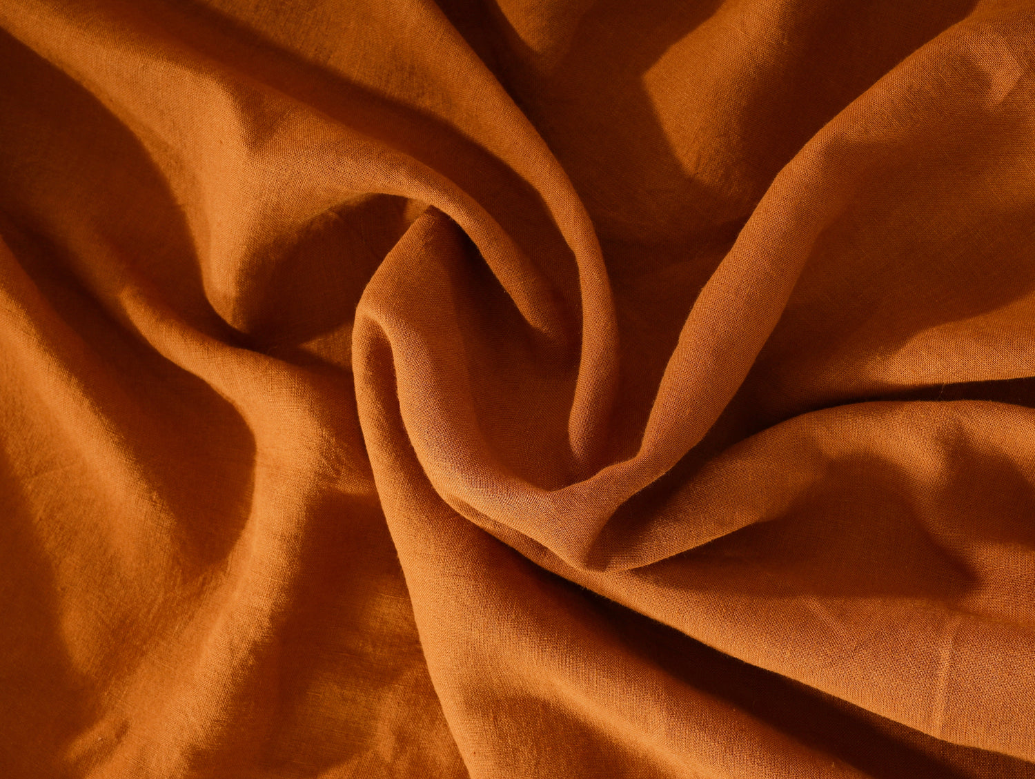 Cinnamon Standard 100% French Flax Linen Pillowcases